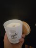 Apple cider wood wick candle